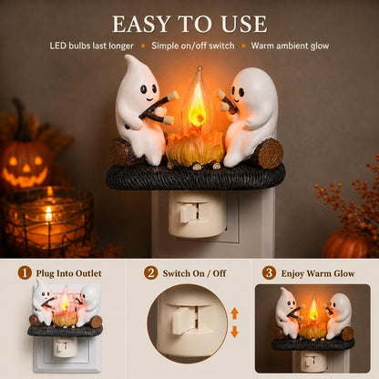 Halloween and Christmas Night Light